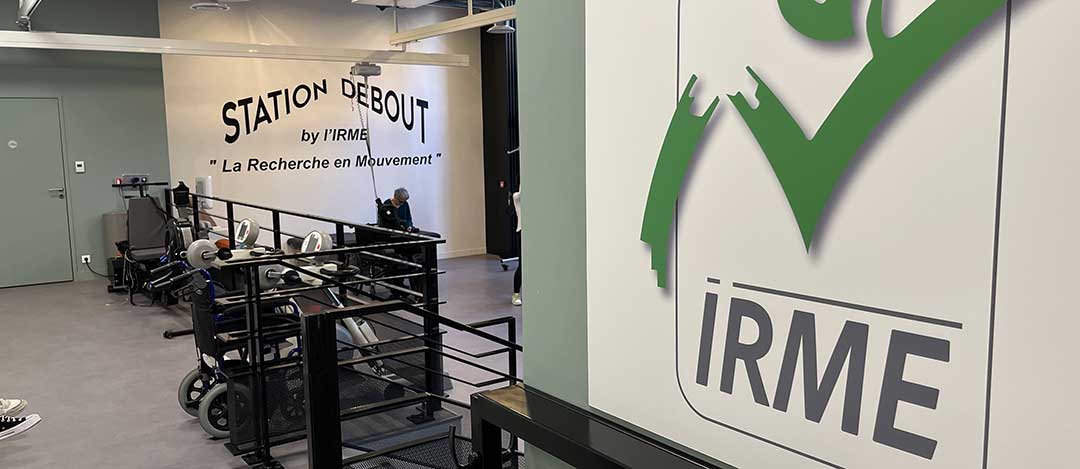 Projet Station Debout by IRME, lieu de recherche pour l'amélioration des conditions de vie des patients touchés par  traumatisme médullaire