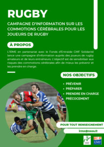 Campagne d'information sur les commotions cérébrales dans le rugby